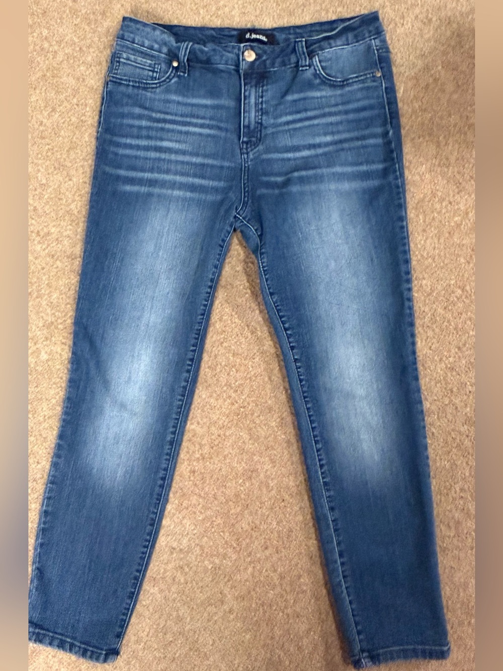 d.jeans High Waisted Cropped Jeans